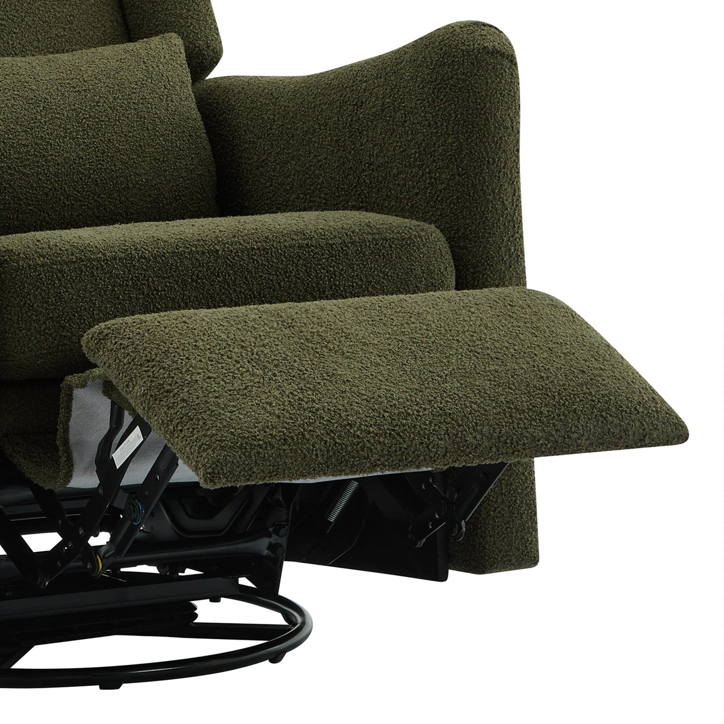 Fauteuil inclinable pivotant à oreilles de 29,5 po de large