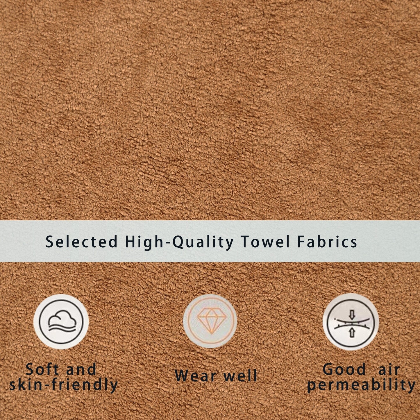 Canapé modulaire incurvé marron de 130,5 po au design ergonomique, tissu haute résilience et 3 coussins, aucun assemblage requis