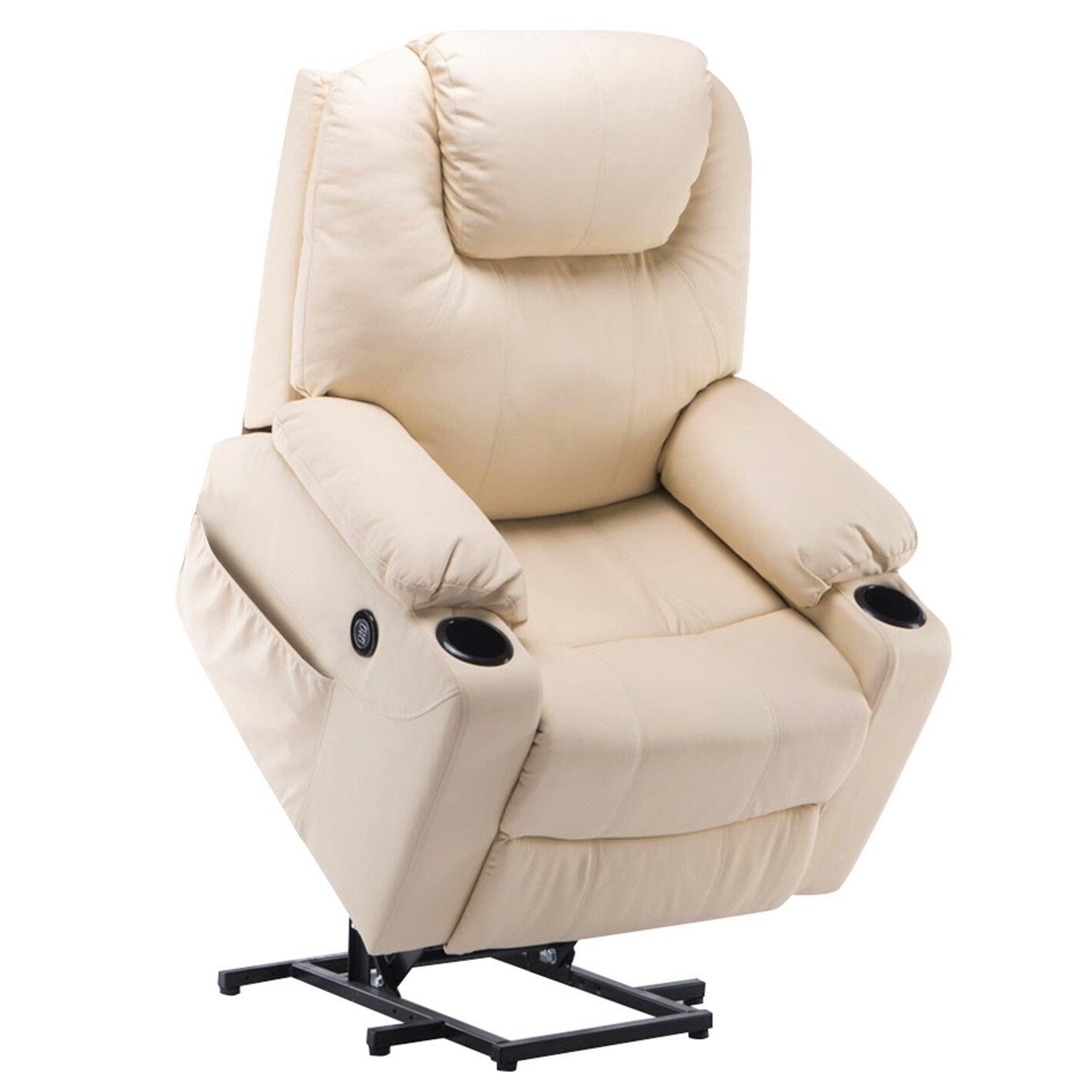 Fauteuil inclinable avec releveur et massage