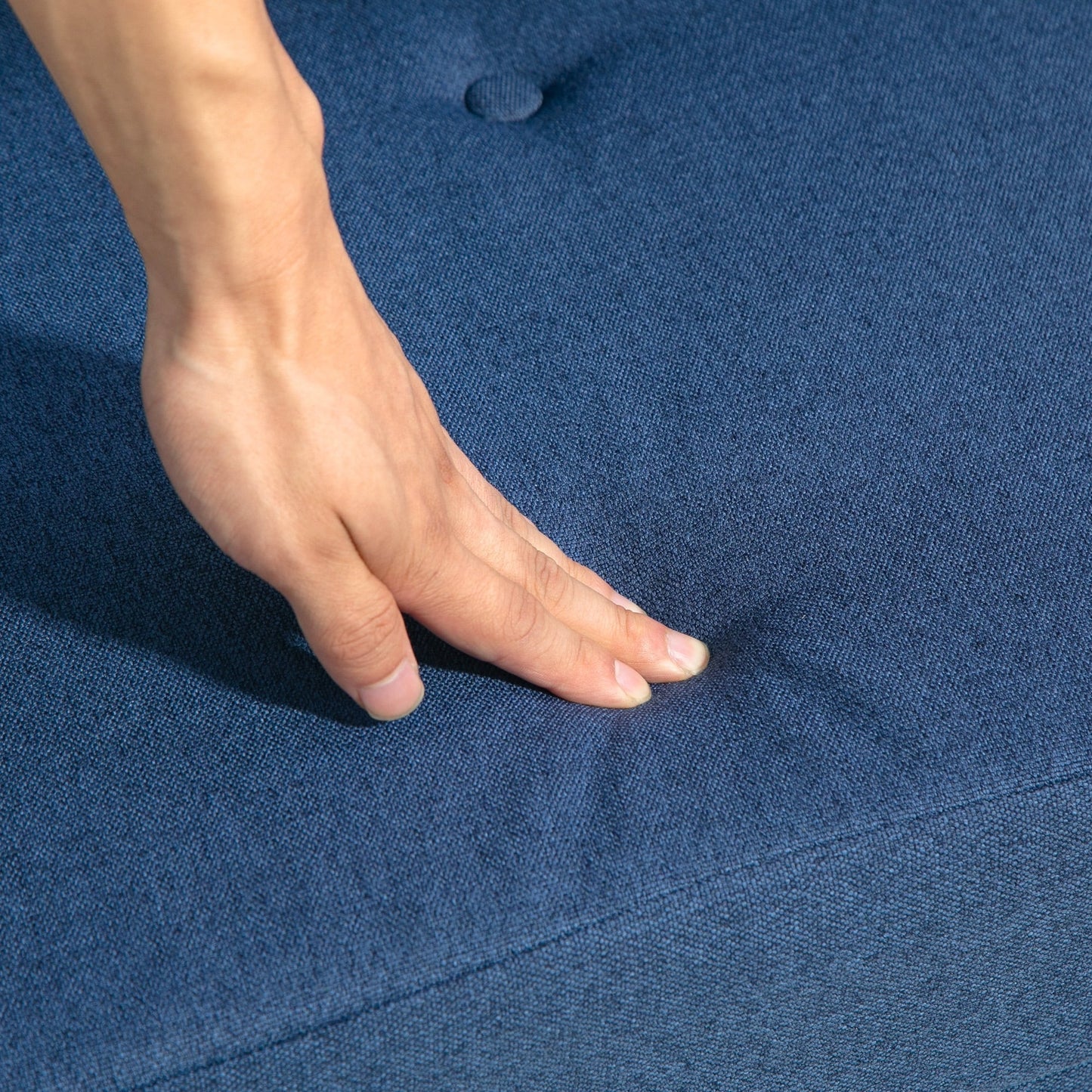 Fauteuil convertible rabattable et rembourré HOMCOM, canapé-lit de sol