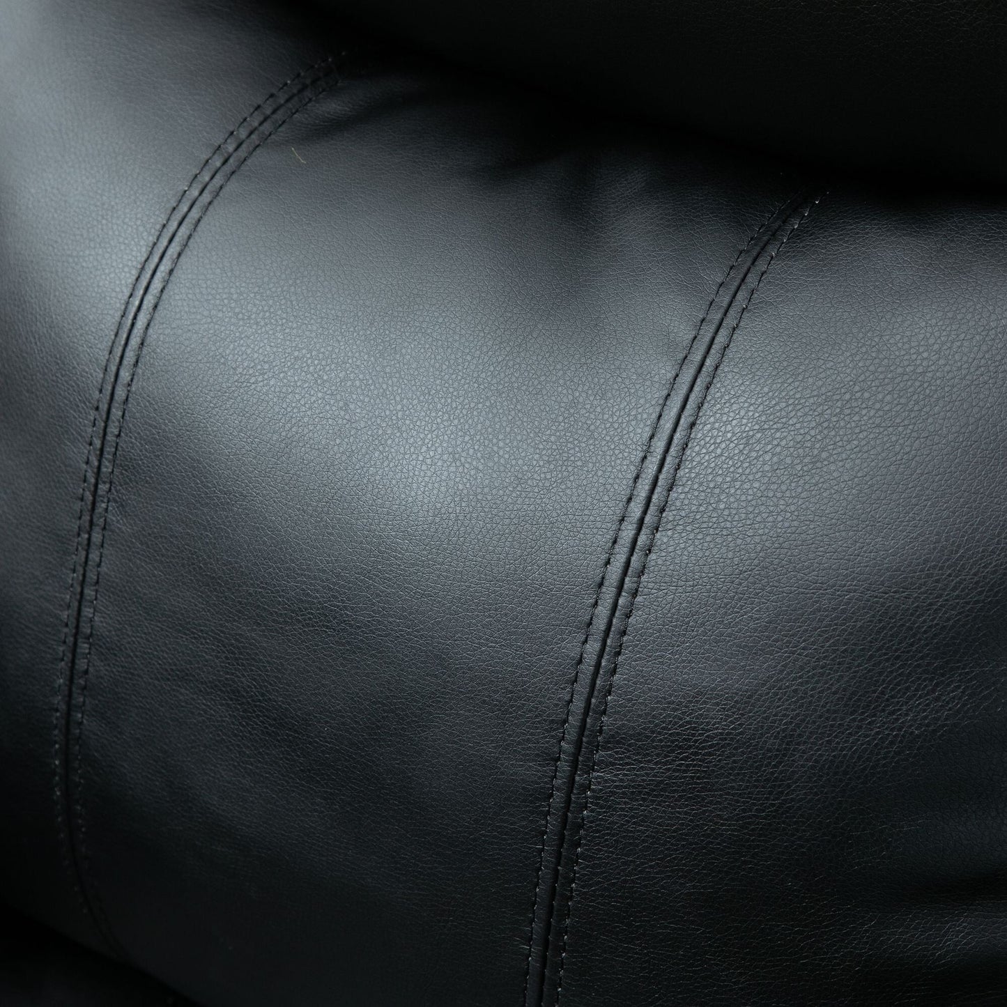 Fauteuil releveur électrique de salon HOMCOM, fauteuil inclinable électrique en cuir PU pour personnes âgées avec télécommande