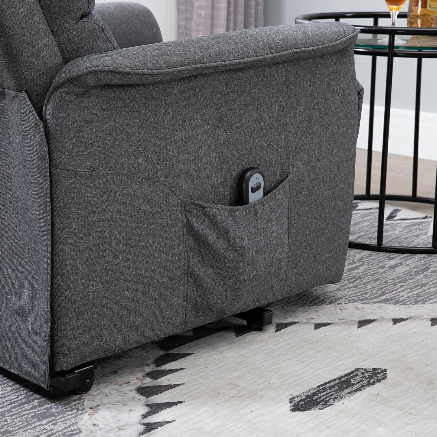 Fauteuil inclinable électrique HOMCOM avec télécommande