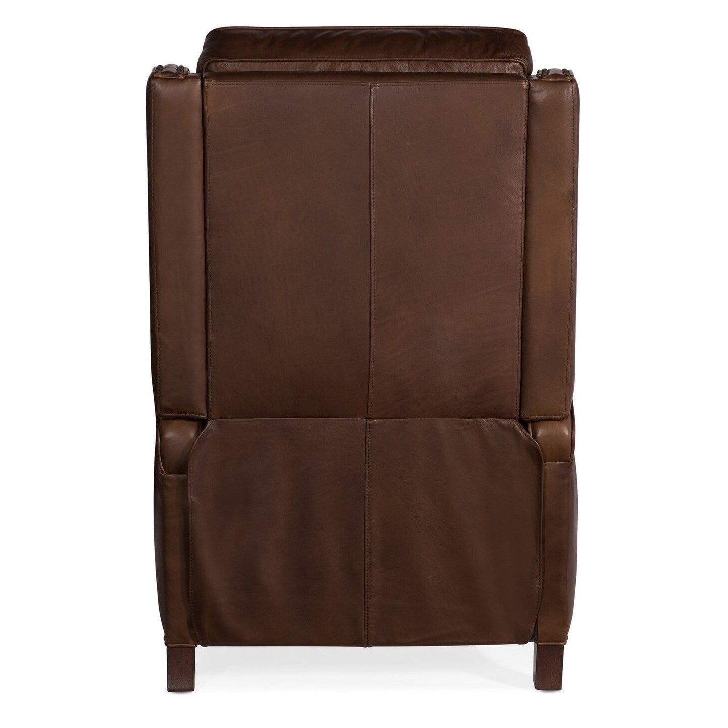 Fauteuil inclinable électrique large en cuir Rylea 31 pouces avec