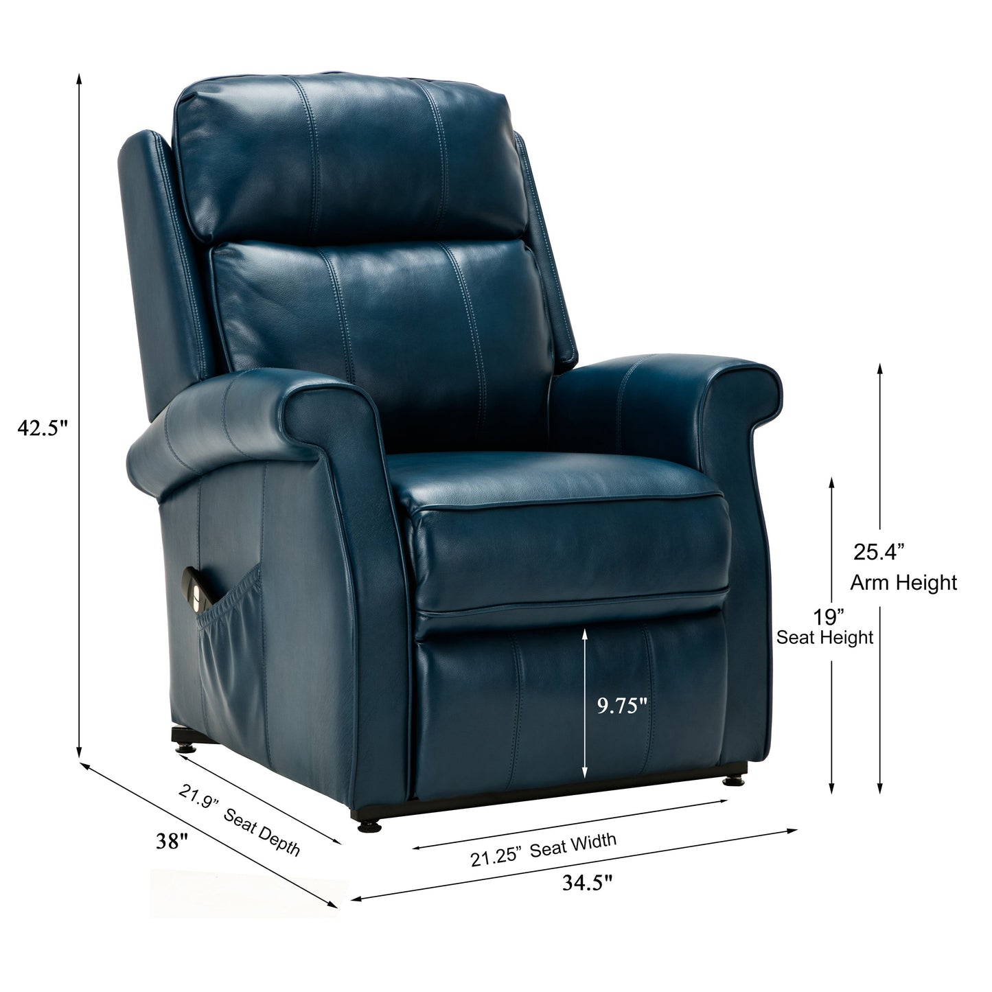 Fauteuil releveur traditionnel Lawrence de Greyson Living