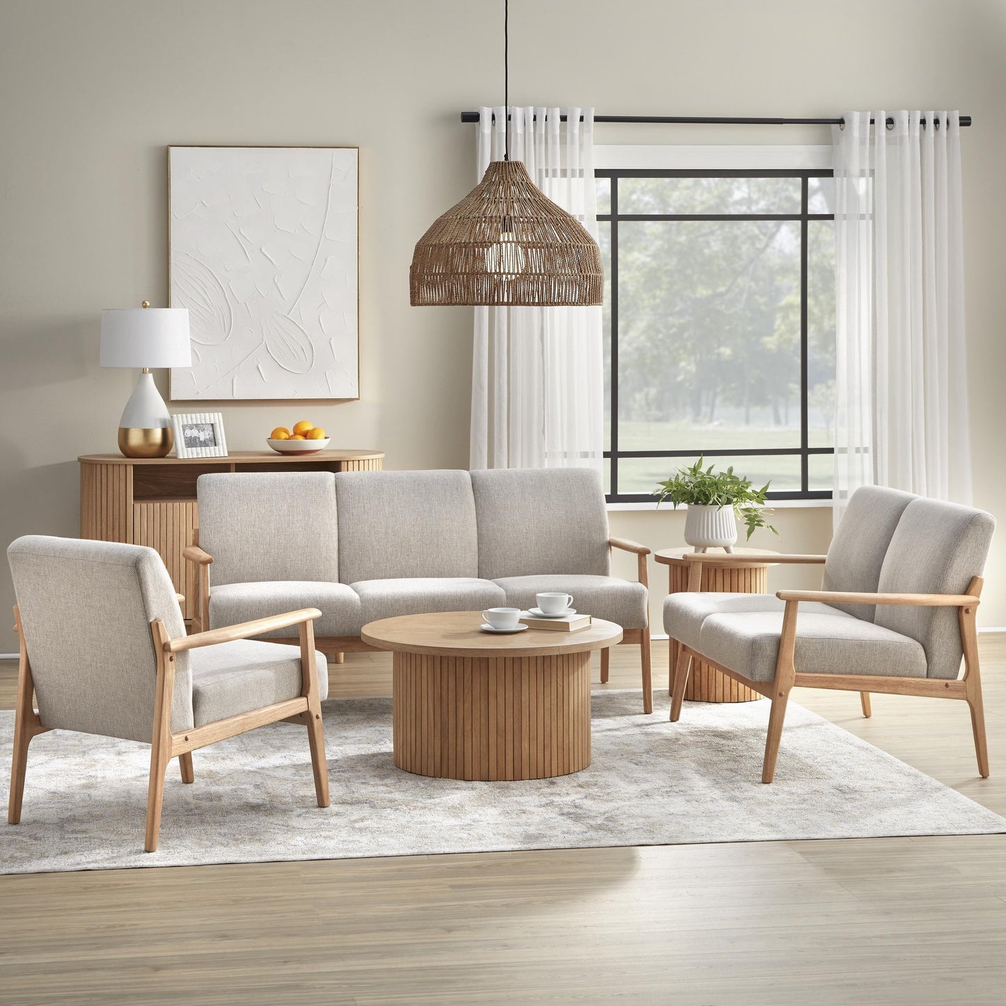 Canapé en bois massif Beaumont de Lifestorey