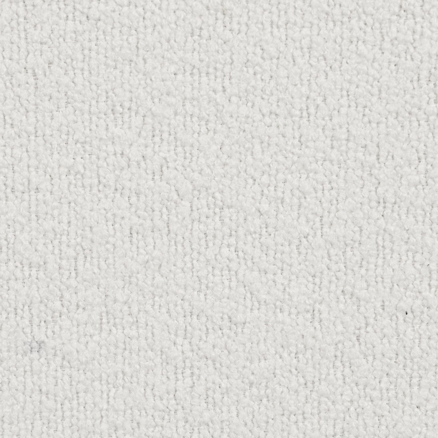 Canapé en tissu bouclé, structure d'assise monobloc, canapé minimaliste 2-3 places facile à installer, causeuses avec accoudoirs bombés extra larges