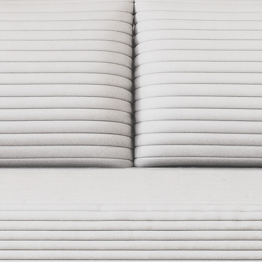 Canapé moderne sans cadre, rembourré en velours côtelé, pour appartement, salon, salle de divertissement