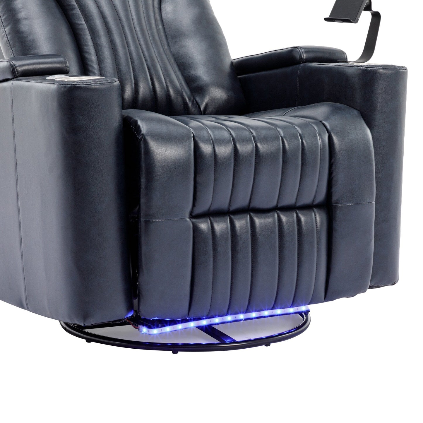 Fauteuil inclinable électrique multifonctionnel pivotant à 270° pour home cinéma