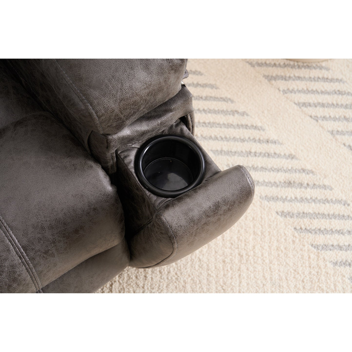 Fauteuil inclinable électrique surdimensionné avec moteur silencieux et massage