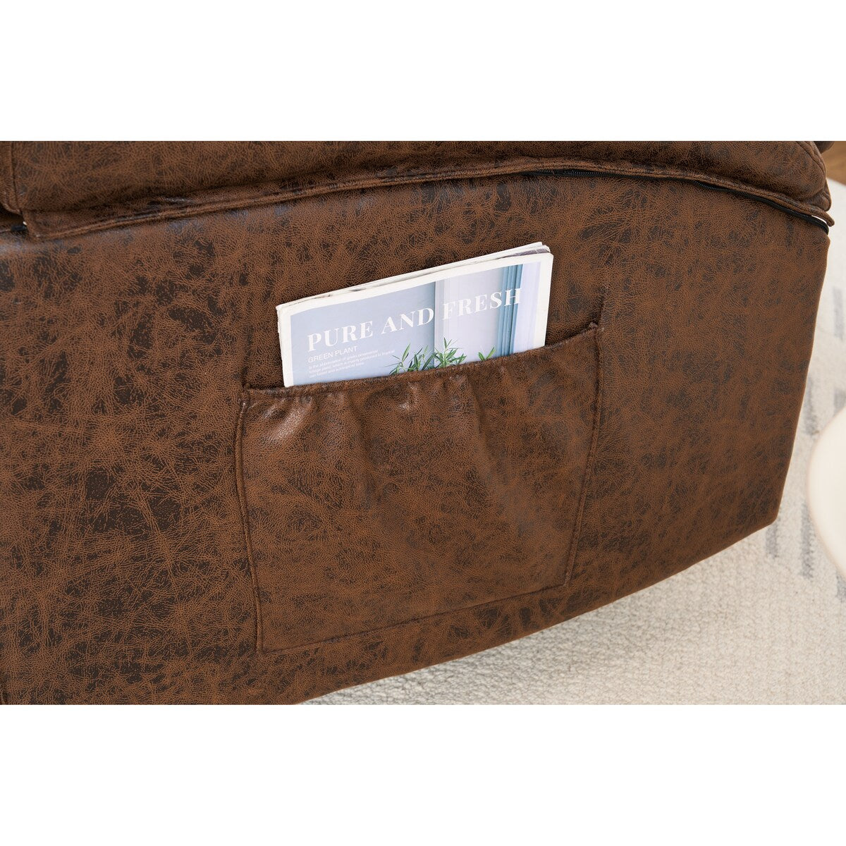 Fauteuil simple surdimensionné