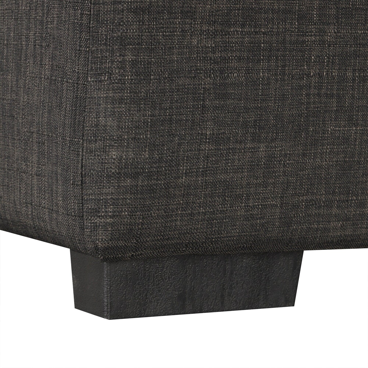 Canapé-lit ottoman pliable Roomfitters 49.6 avec matelas en mousse à mémoire de forme et design capitonné