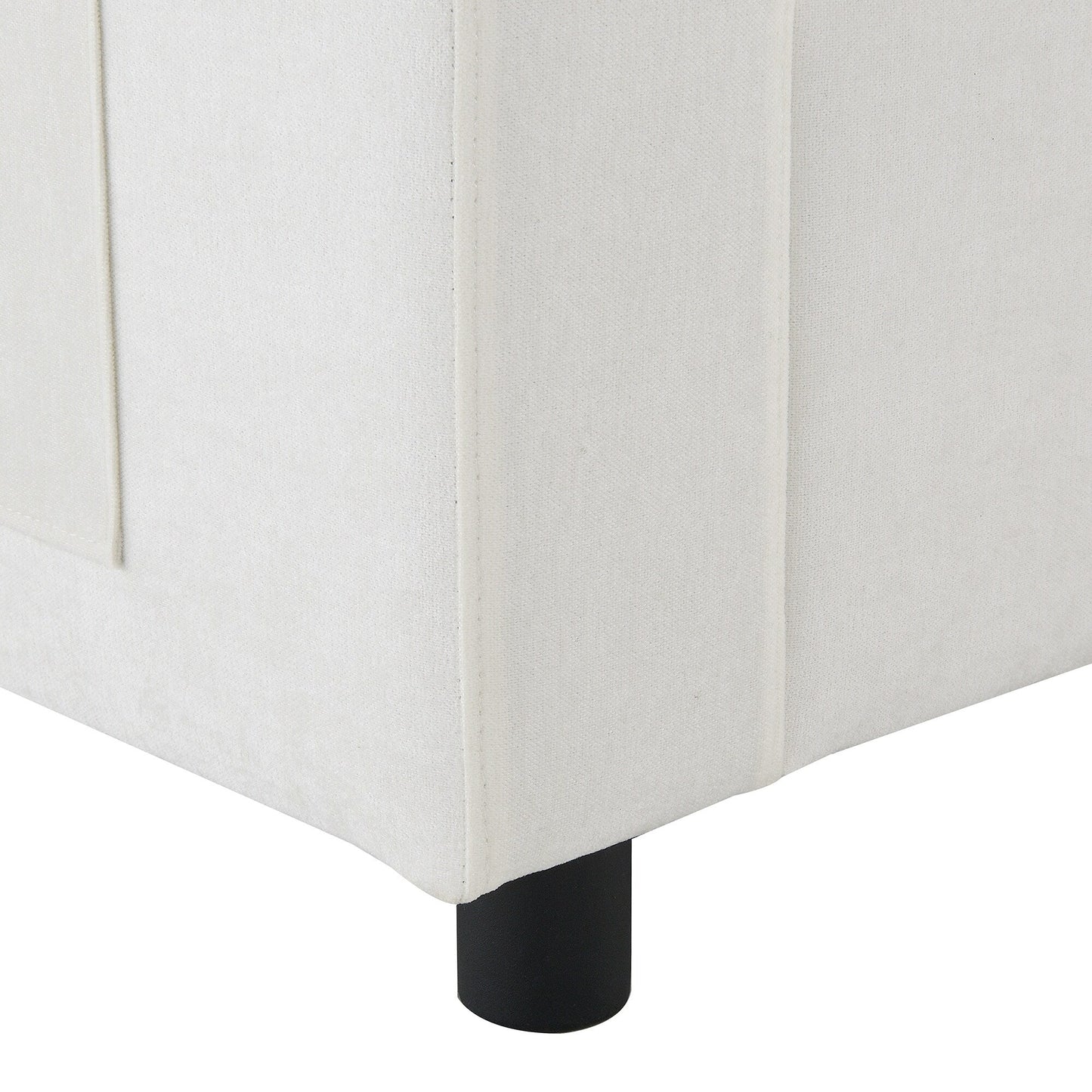 Canapé modulable sectionnel Roomfitters 86,5 en chenille, poches de rangement, canapé 5 places en U avec oreillers et 2 poufs