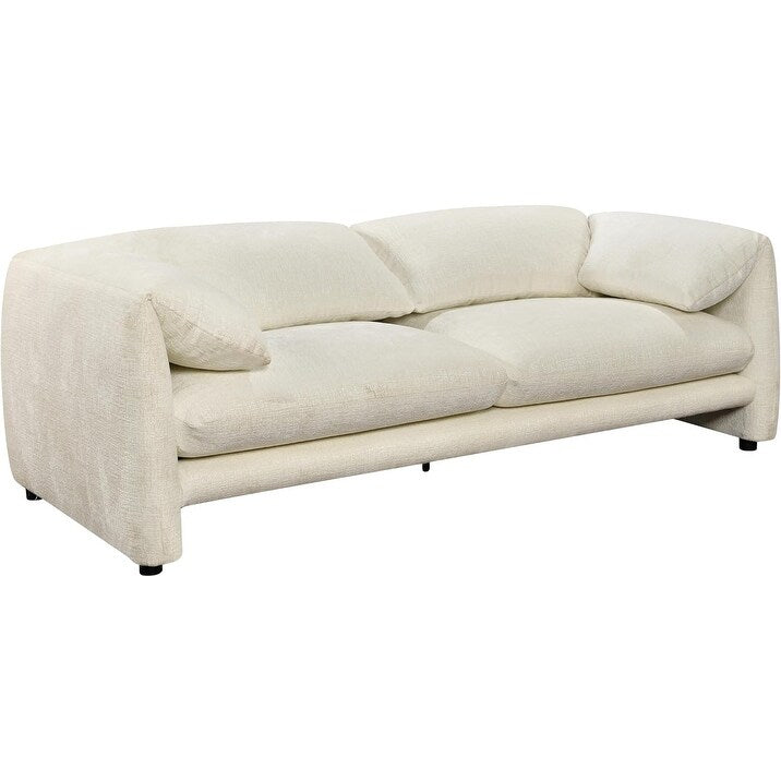 Canapé 3 places Roomfitters 87 avec accoudoir large et confortable, dossier en éponge haute densité et ses coussins moelleux et moelleux