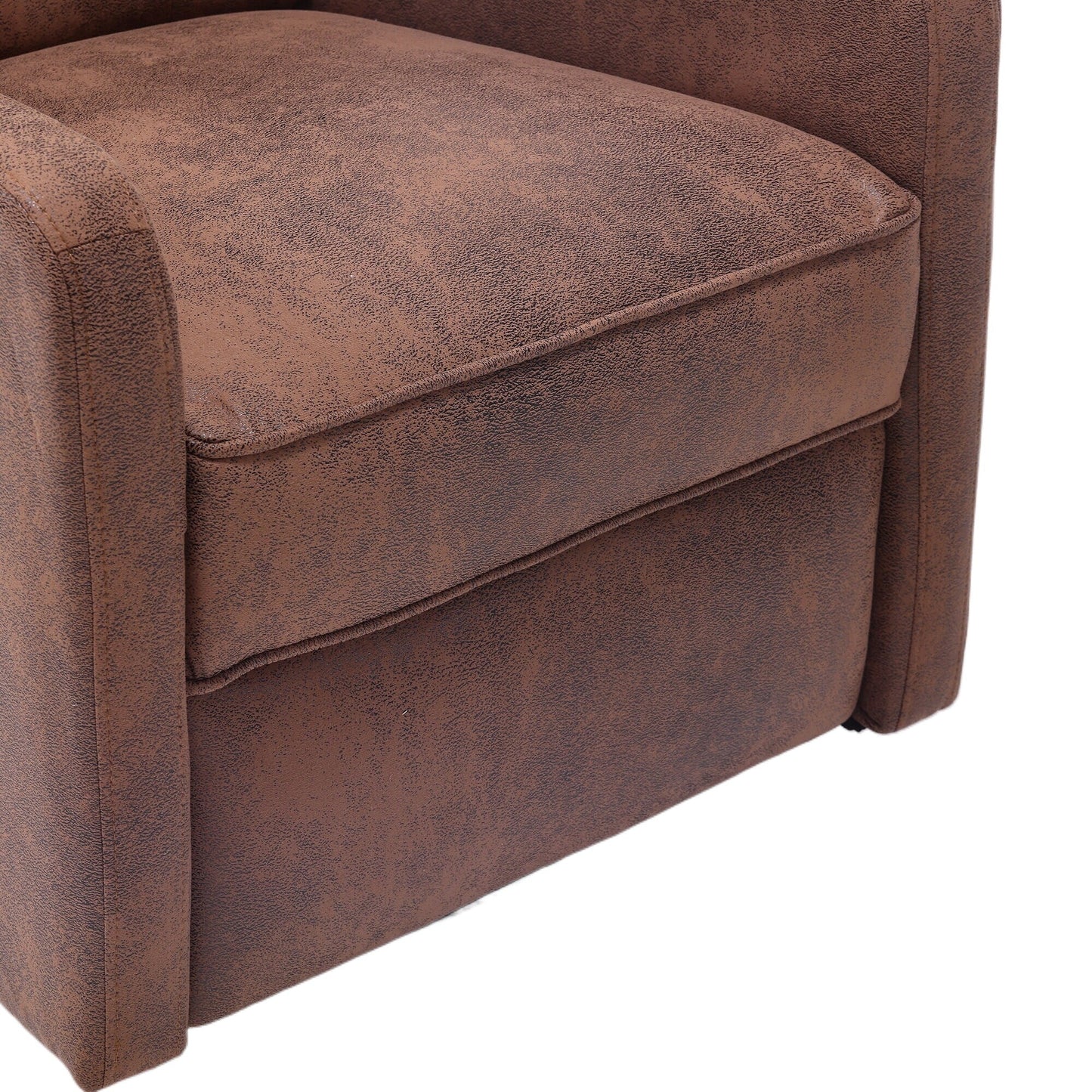 Fauteuil inclinable pivotant à bascule avec rotation à 360° et inclinaison réglable