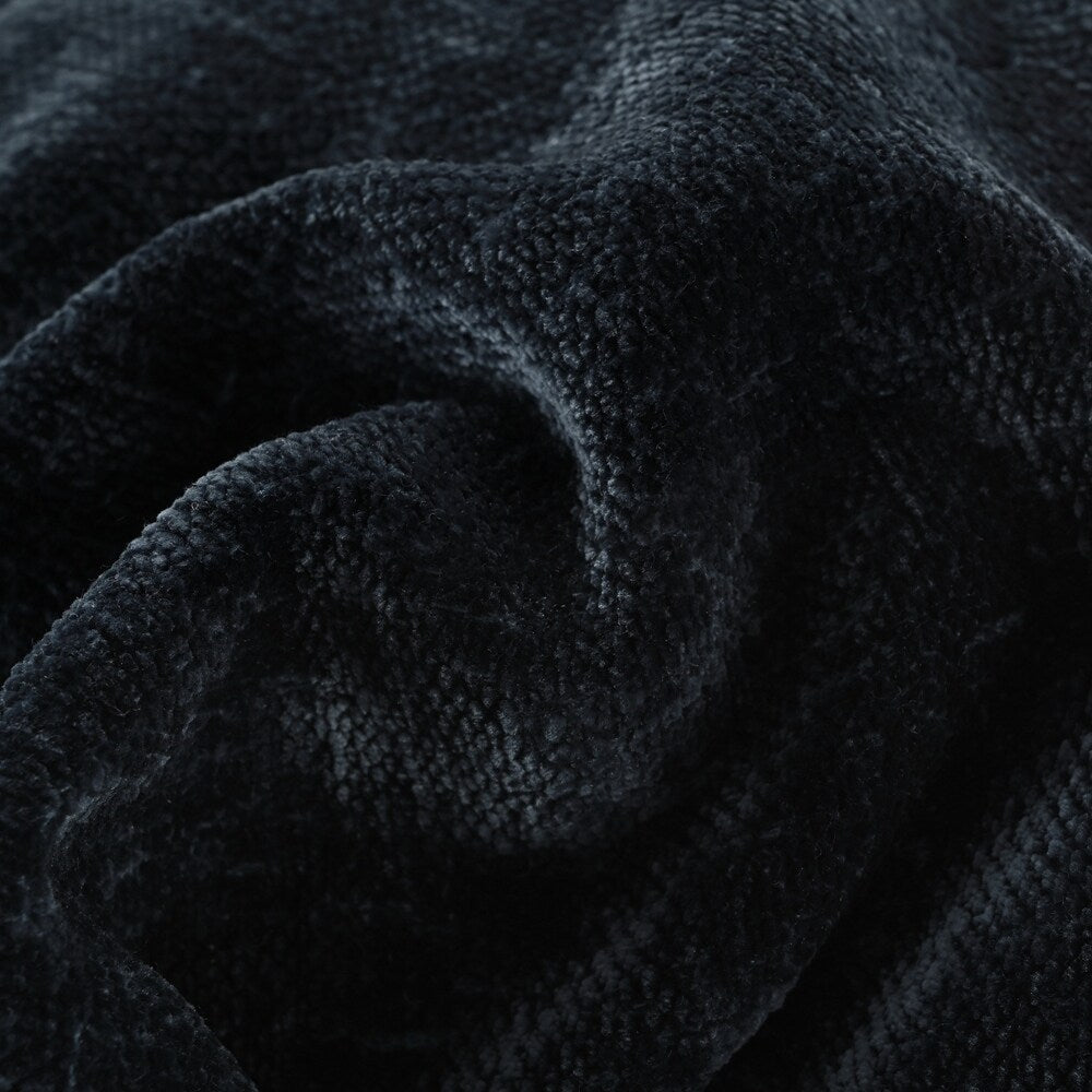 Canapés rembourrés Canapé incurvé en chenille jacquard, aucun assemblage requis