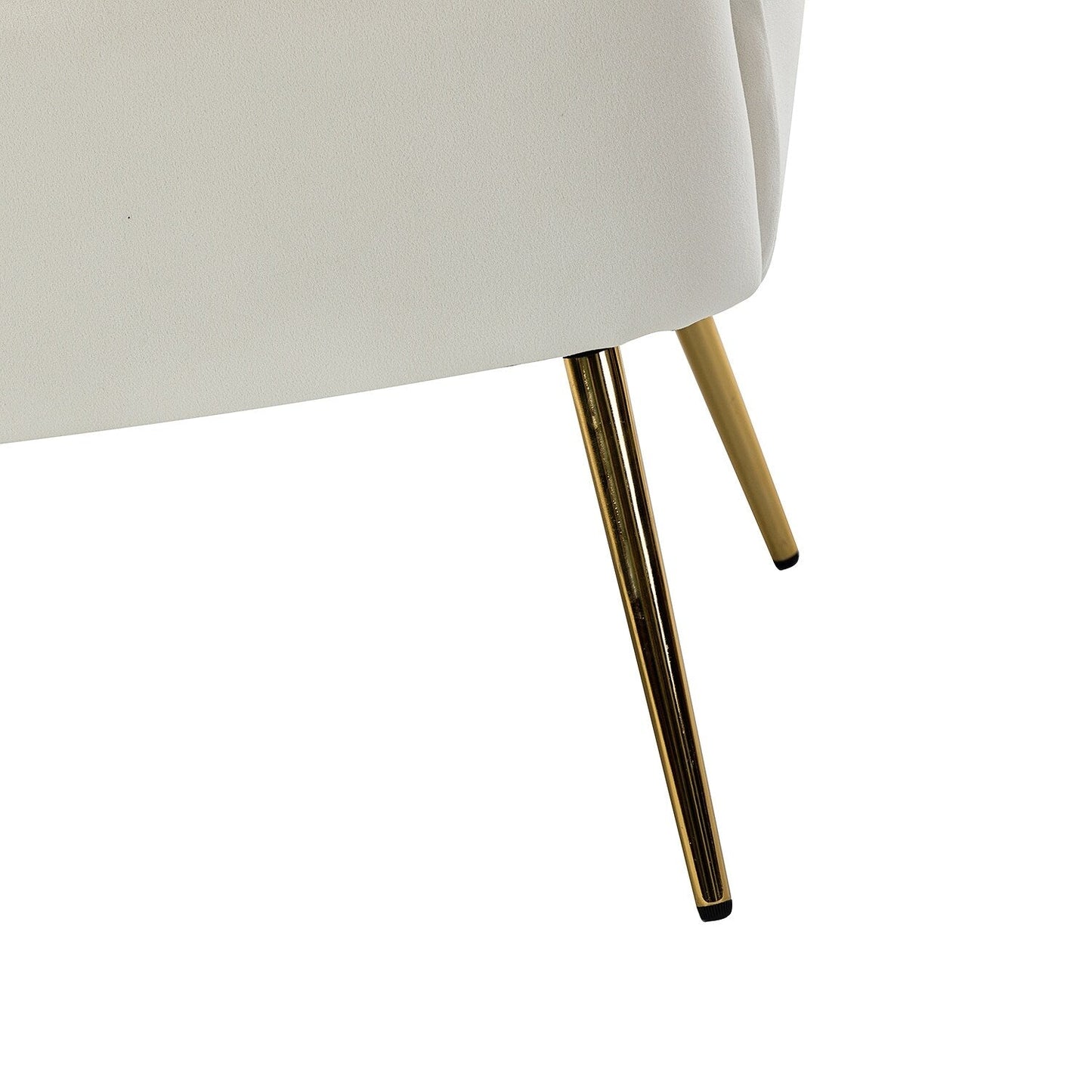 Causeuse Xabier 52'' avec dossier en forme de fleur