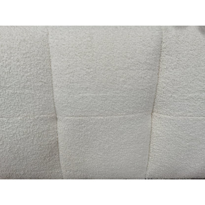 Canapé-lit en velours Teddy 100,8 po, causeuse/canapé/canapé moderne avec accoudoirs