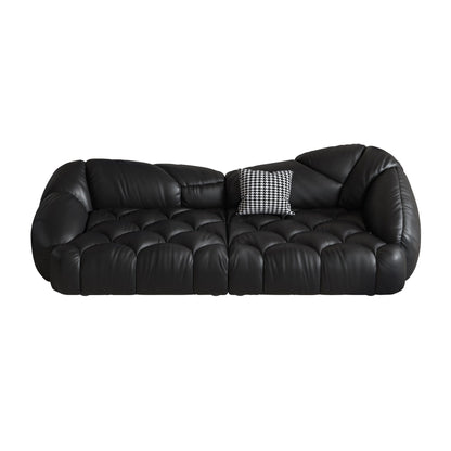 Canapé rembourré en cuir 104,3 - 104,3 x 45,3