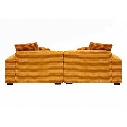 Grand canapé 4 places de 104,72 pouces avec 4 coussins décoratifs