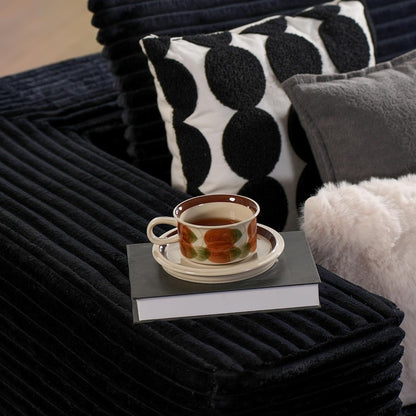 Canapé sectionnel Cloud en forme de L 104 - Canapé modulaire à assise profonde pour salon et chambre, sans assemblage