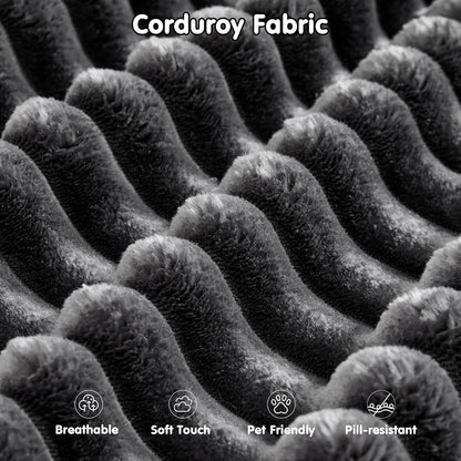 Canapé sectionnel Cloud en forme de L 104 - Canapé modulaire à assise profonde pour salon et chambre, sans assemblage