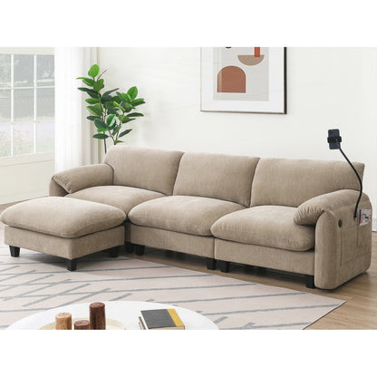 Canapé sectionnel modulaire de 108 pouces