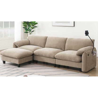 Canapé sectionnel modulaire de 108 pouces