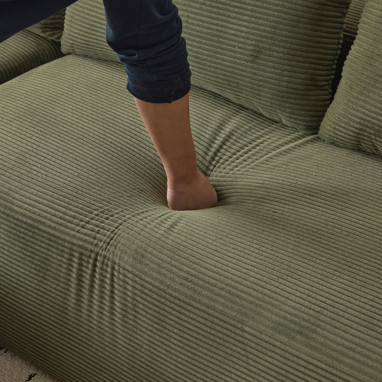 Canapé modulaire extra-profond 108X68 ​​pouces