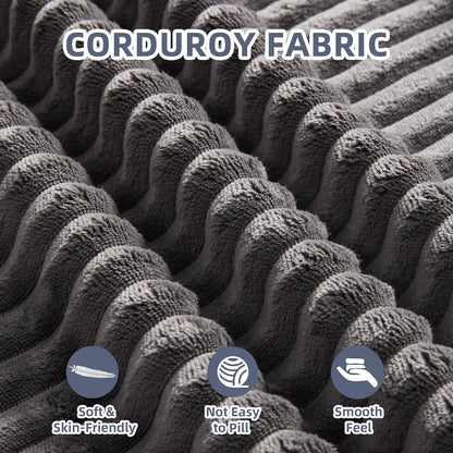 Canapé modulaire Cloud 108 - Canapé en L à assise profonde avec méridienne, canapé de salon et de chambre rembourré