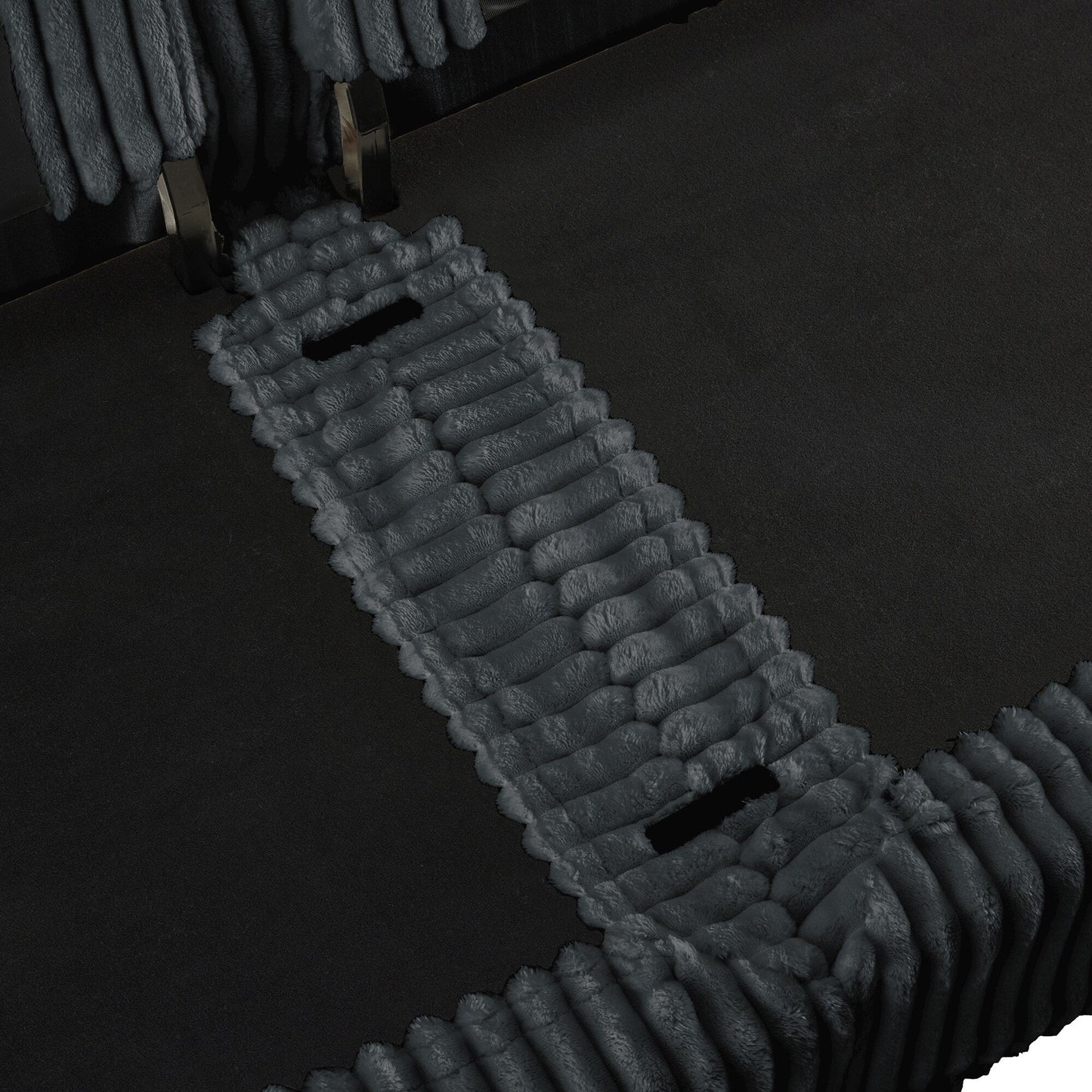 Canapé 3 places sans accoudoirs en velours côtelé 109,8 pour salon et chambre