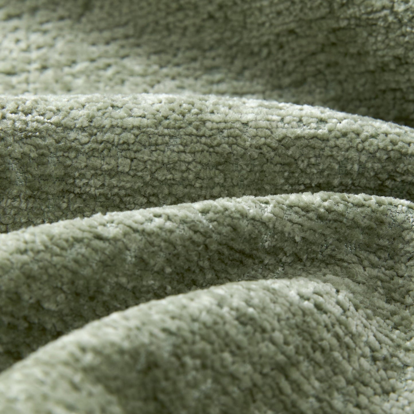 Canapé sectionnel en chenille de 110 pouces en forme de L avec chargement USB et Type-C, accoudoirs en pétales et pouf amovible pour le salon