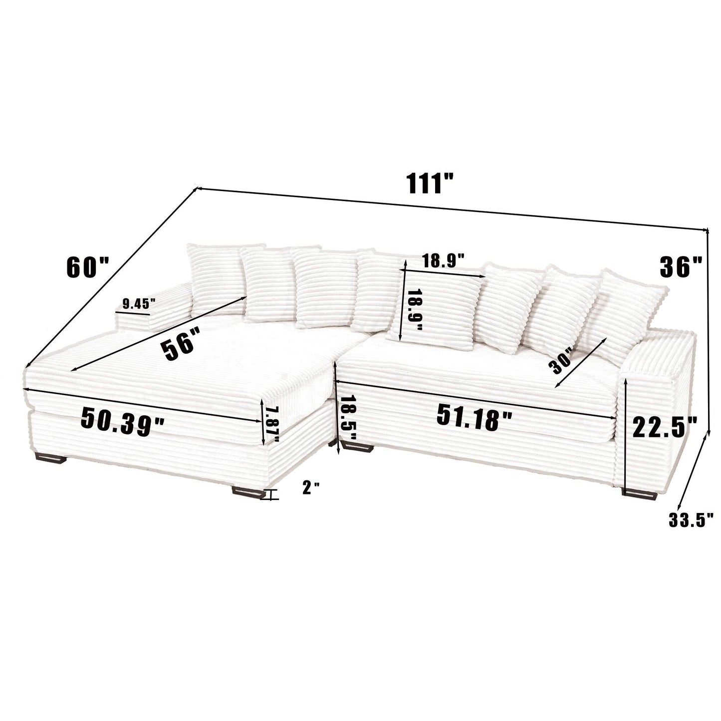 111.4 Canapé en flanelle verte, choix d'abri élégant - salon, chambre, bureau compagnon idéal