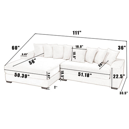 111.4 Canapé en flanelle verte, choix d'abri élégant - salon, chambre, bureau compagnon idéal