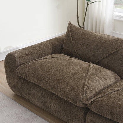 Canapé entièrement compressé de 116 pouces avec mousse haute densité