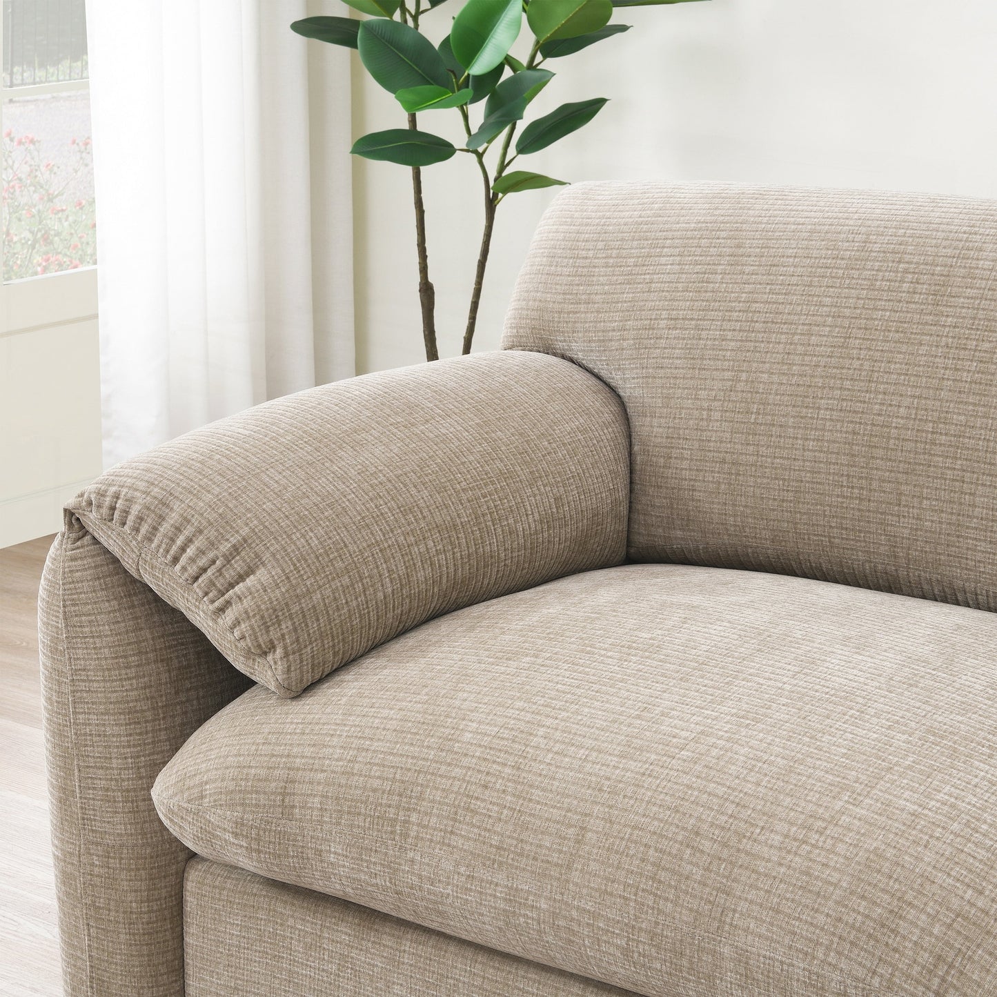 Canapé sectionnel modulaire de 140 pouces