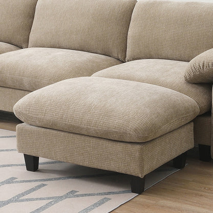 Canapé sectionnel modulaire de 140 pouces