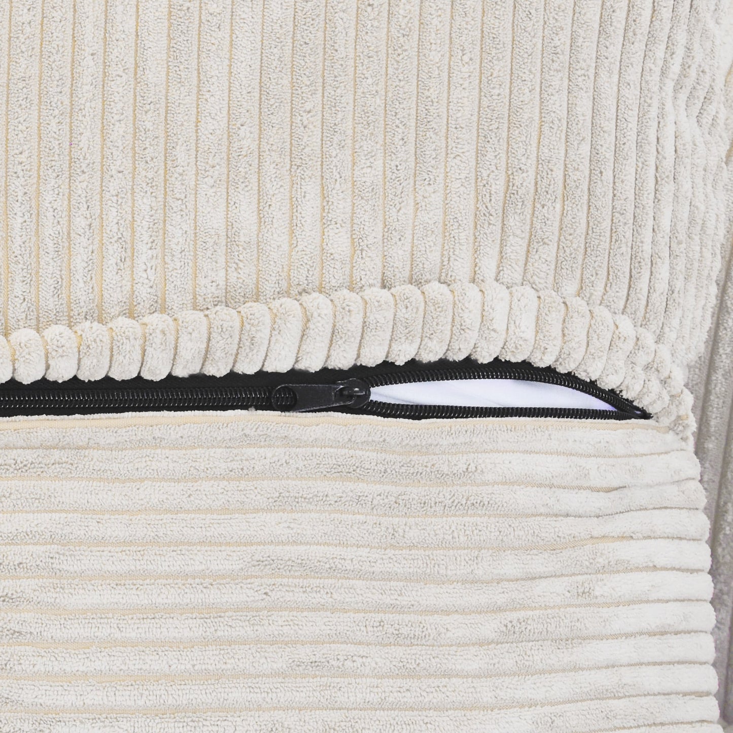 Canapé sectionnel contemporain en velours côtelé 142 Canapé profond classique