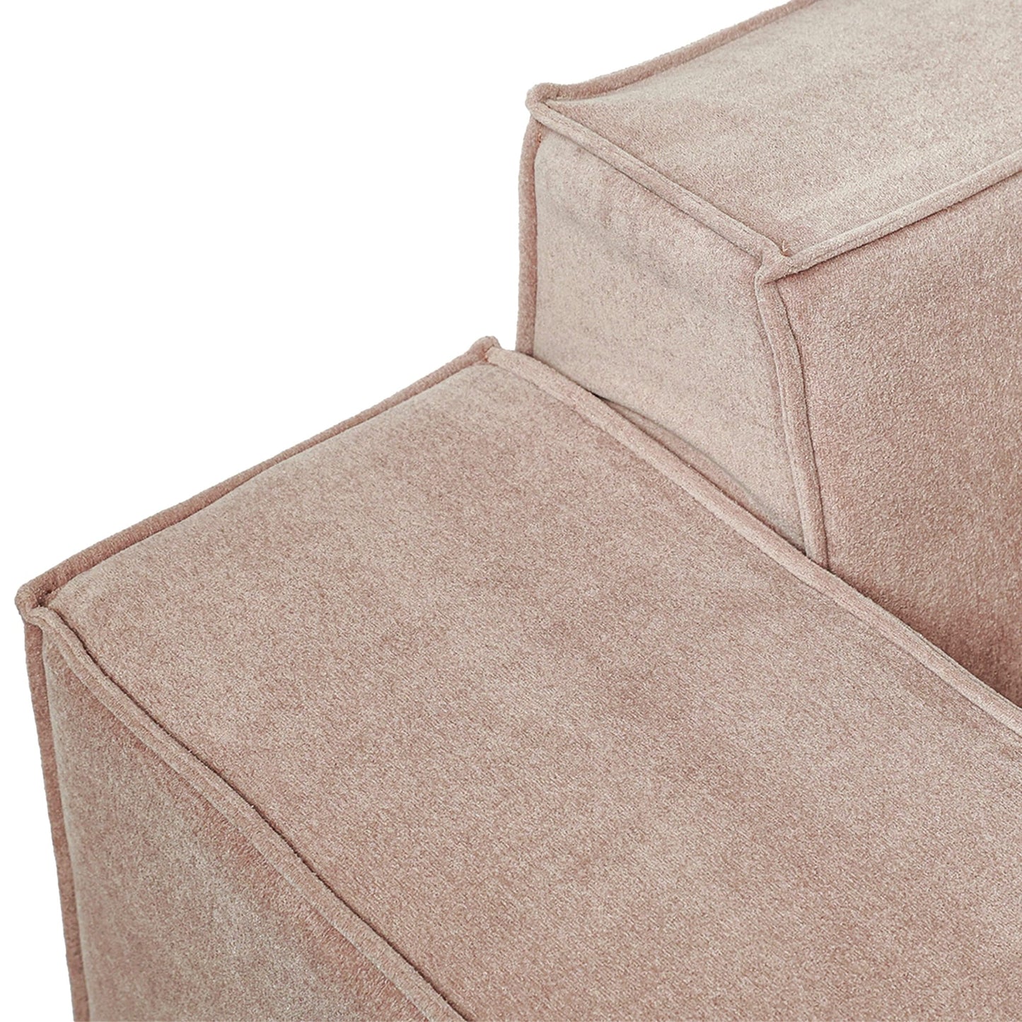 Canapé sectionnel Cloud 149, grand canapé modulaire 4 places, canapés modernes et confortables en velours côtelé, meubles de salon