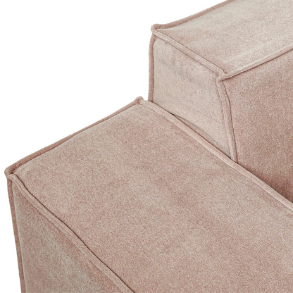 Canapé sectionnel Cloud 149, grand canapé modulaire 4 places, canapés modernes et confortables en velours côtelé, meubles de salon