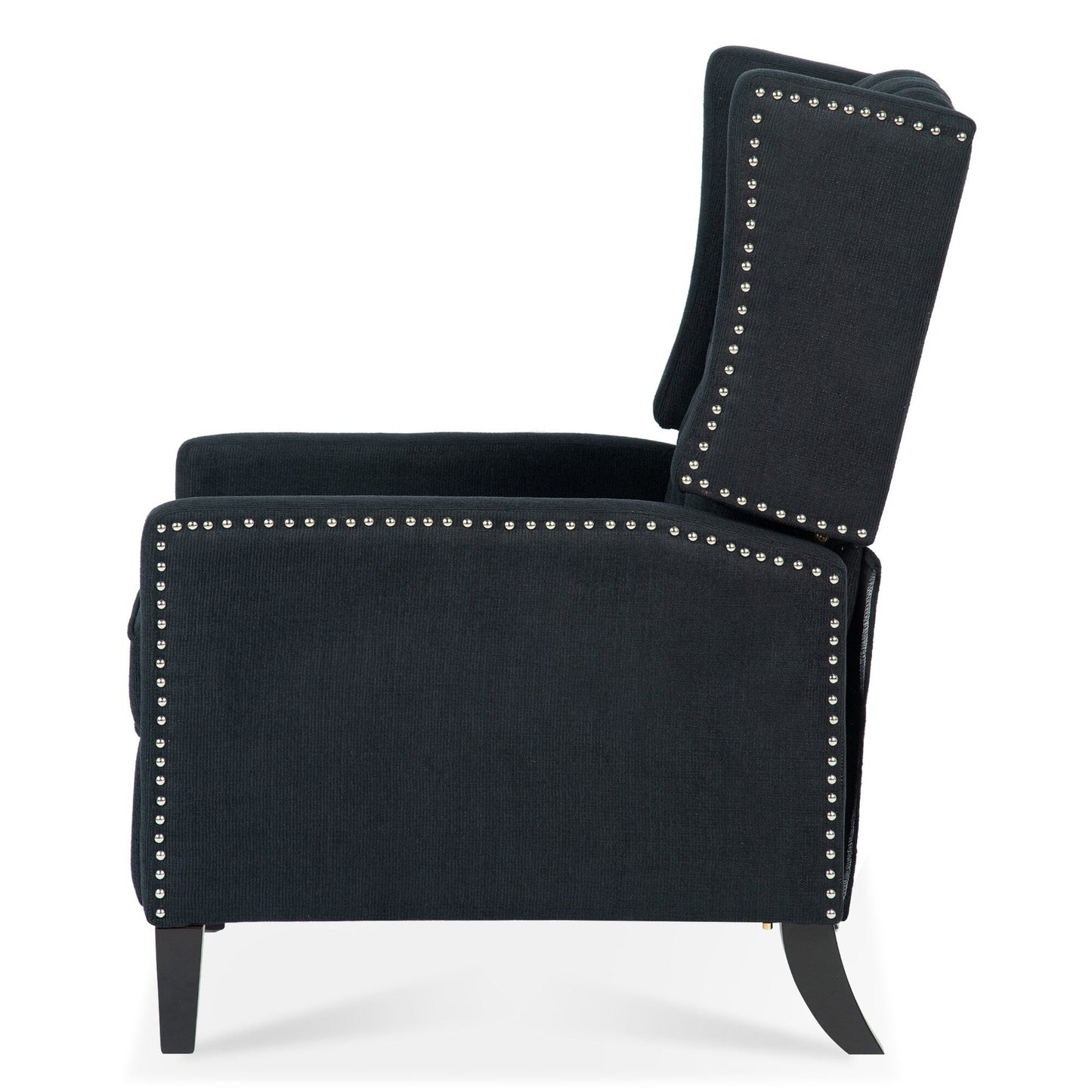 Fauteuil inclinable manuel en tissu large de 27,16 pouces