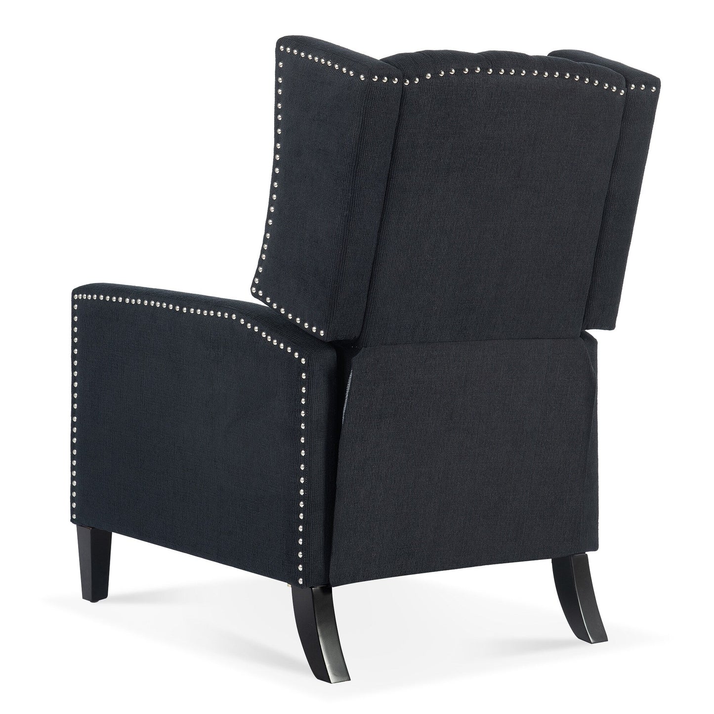 Fauteuil inclinable manuel en tissu large de 27,16 pouces