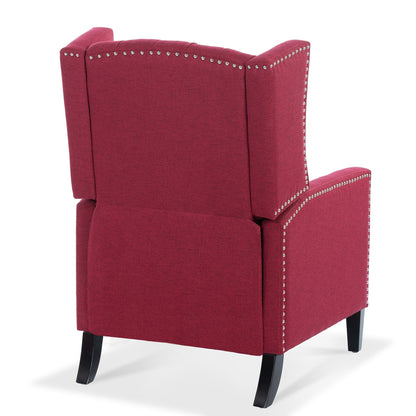 Fauteuil inclinable manuel en tissu large de 27,16 pouces