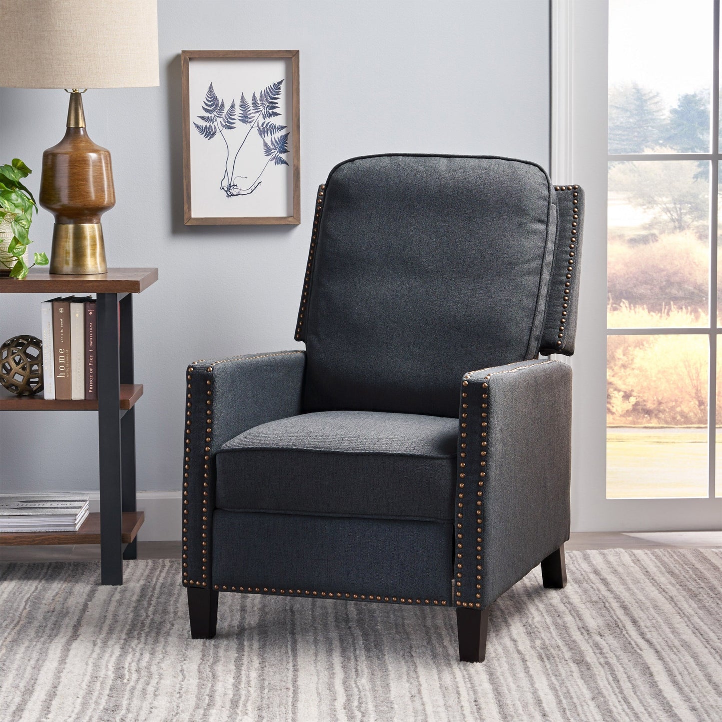 Fauteuil inclinable standard manuel de 27,5 po de large