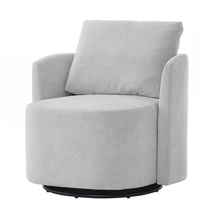 Fauteuil d'appoint en forme de tonneau de 29,9 pouces