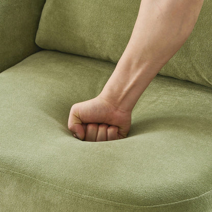 Fauteuil d'appoint en forme de tonneau de 29,9 pouces