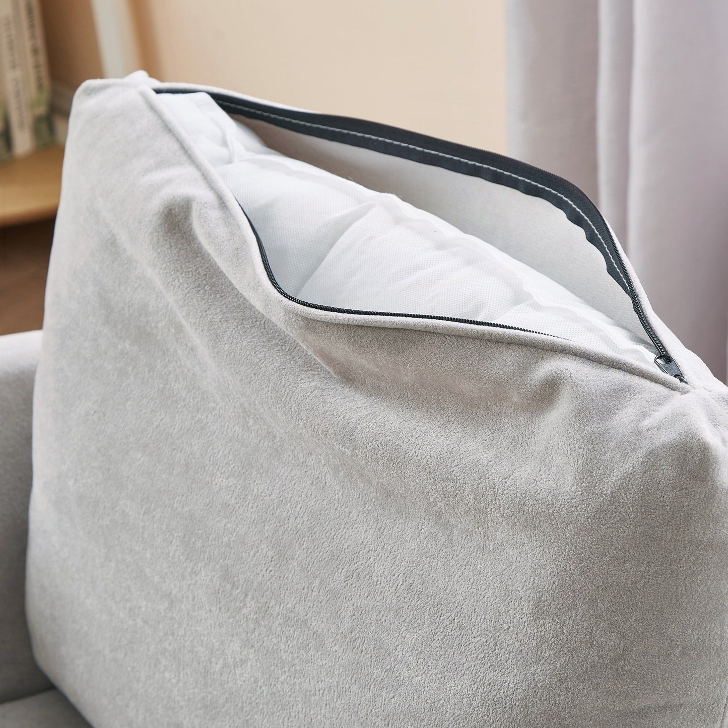 Fauteuil d'appoint en forme de tonneau de 29,9 pouces