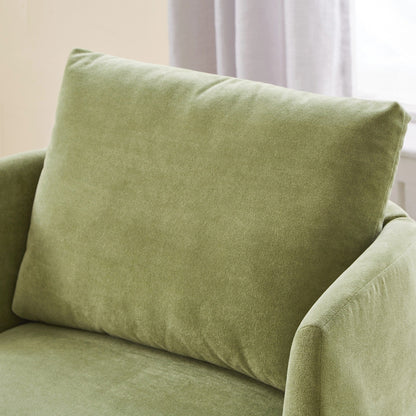 Fauteuil d'appoint en forme de tonneau de 29,9 pouces