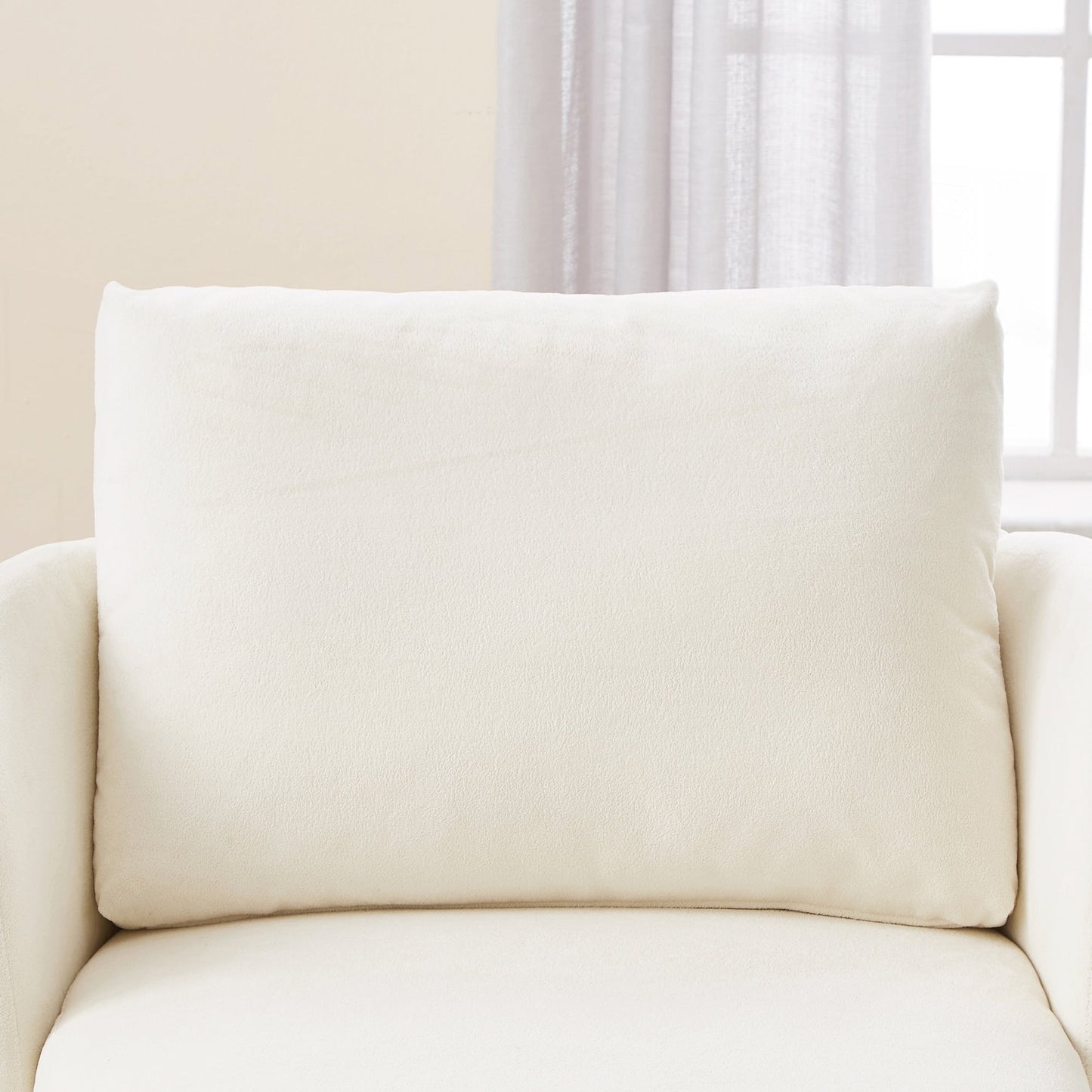 Fauteuil d'appoint en forme de tonneau de 29,9 pouces