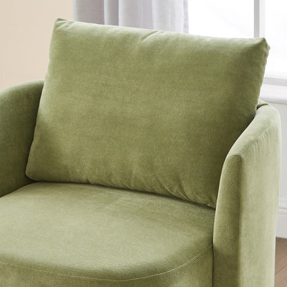 Fauteuil d'appoint en forme de tonneau de 29,9 pouces