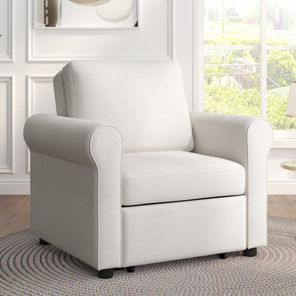 Canapé-lit 3 en 1 réglable, canapé-lit gigogne, convertible et pliable pour salon